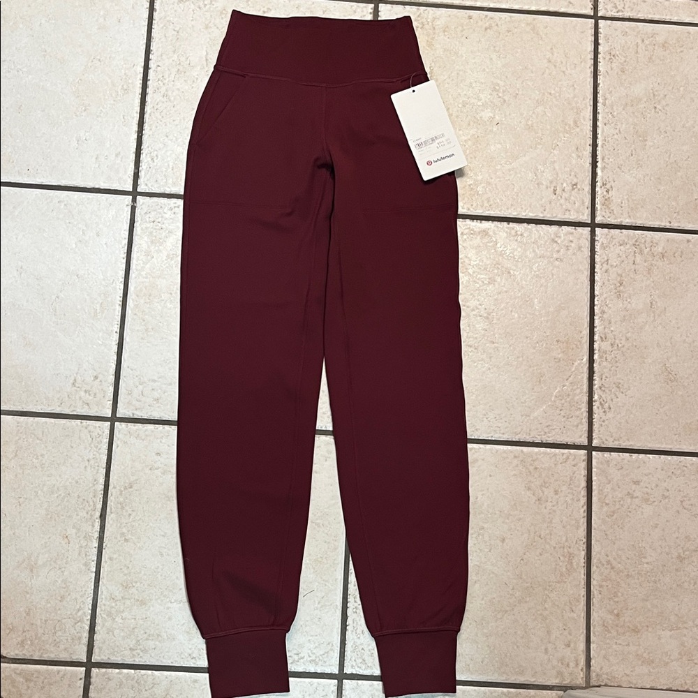 lululemon athletica Maroon Leggings